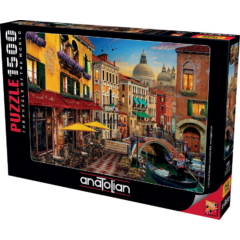 Anatolian 1500 db-os puzzle - Canal Cafe Venice (4553)