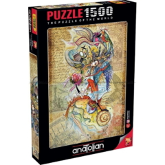 Anatolian 1500 db-os puzzle - Circassian Girl Taveling the World (4560)