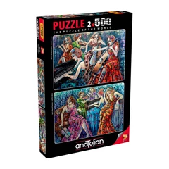 Anatolian 2 x 500 db-os puzzle - Colorful Notes (3612)