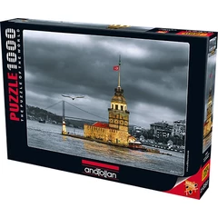 Anatolian 1000 db-os puzzle - Maiden's Tower - nostalgia (3167)