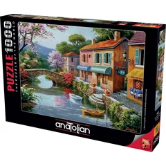 Anatolian 1000 db-os puzzle - Quaint Village Shops (1053)