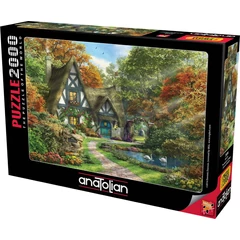 Anatolian 2000 db-os puzzle - The Autumn Cottage (3936)
