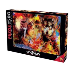 Anatolian 1500 db-os puzzle - Wolf Maiden (4562)