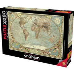 Anatolian 2000 db-os puzzle - World Map (3935)