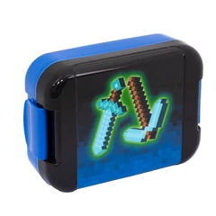 Aqua Pure műanyag uzsonnás doboz - Blue Pixel (511025004)