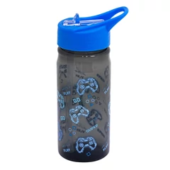 Aqua Pure szívószálas műanyag kulacs - 450 ml - Go Playing (511025005)
