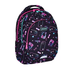 Girl ergonomikus iskolatáska, hátizsák - 2 rekeszes - Head - 42 cm (502024111)
