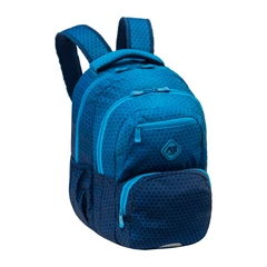  Hexagon Blue Ombre ergonomikus iskolatáska, hátizsák - 3 rekeszes - 44 cm - Astrabag (502026039)
