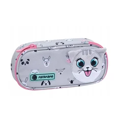 Kitty The Cute cicás ovális tolltartó - Astrabag