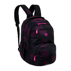  Pink Hearts ergonomikus iskolatáska, hátizsák - 3 rekeszes - 44 cm - Astrabag (502026045)