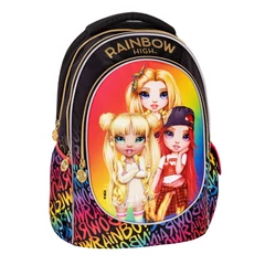 Rainbow High ergonomikus iskolatáska, hátizsák - 3 rekeszes - Gold - Astrabag