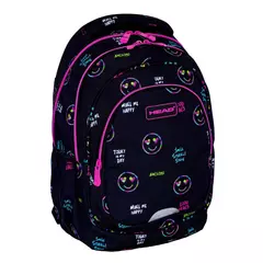Smile Sparkle Shine ergonomikus iskolatáska, hátizsák - 2 rekeszes - Head  - 39 cm (502024053)