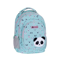 Teddy Panda ergonomikus iskolatáska, hátizsák - 3 rekeszes - Astrabag