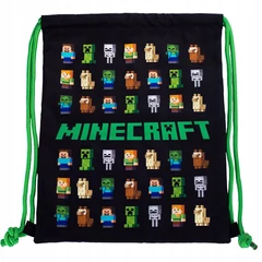 Minecraft tornazsák - Multi Character Black (507020200)