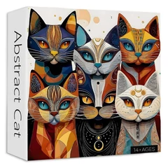 Bboldin 1000 db-os puzzle - Abstract Cat (PT-1144)