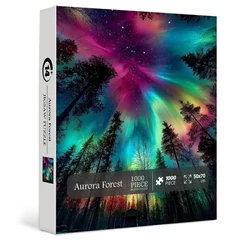 Bboldin 1000 db-os puzzle - Aurora Forest (PT-596)