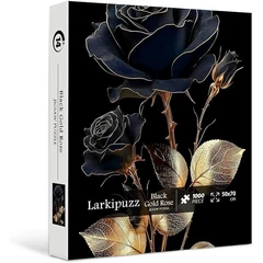 Bboldin 1000 db-os puzzle - Black Gold Rose (PT-676)