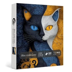 Bboldin 1000 db-os puzzle - Blue Gold Gaze (PT-1210)