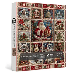 Bboldin 1000 db-os puzzle - Christmas Collage (PT-552)
