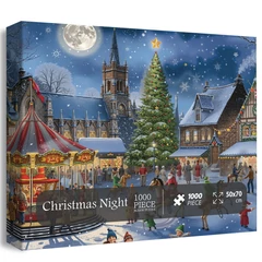 Bboldin 1000 db-os puzzle - Christmas Night (PT-827)