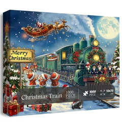 Bboldin 1000 db-os puzzle - Christmas Train (PT-605)