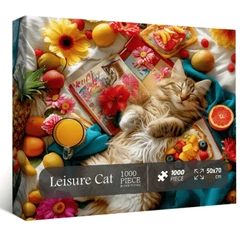 Bboldin 1000 db-os puzzle - Eloquent Cat (Z-1145)