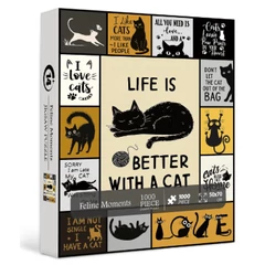 Bboldin 1000 db-os puzzle - Feline Moments (PT-740)