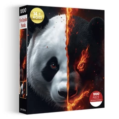 Bboldin 1000 db-os puzzle - Fire Realm Panda (PT-1203)