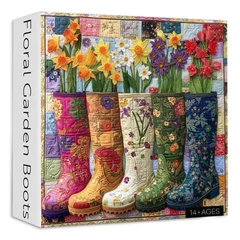 Bboldin 1000 db-os puzzle - Floral Garden Boots (PT-270)