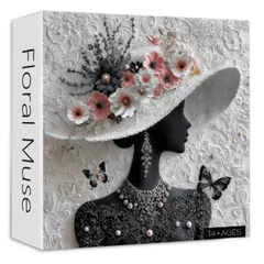 Bboldin 1000 db-os puzzle - Floral Muse (PT-563)