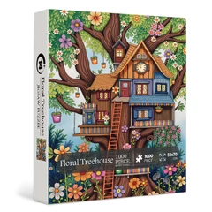 Bboldin 1000 db-os puzzle - Floral Treehouse (PT-259)