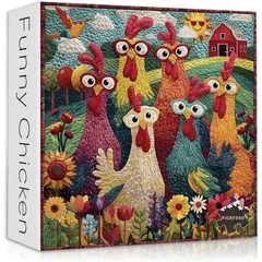 Bboldin 1000 db-os puzzle - Funny Chicken (PT-382)