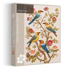 Bboldin 1000 db-os puzzle - Garden Harmony Birds (PT-994)