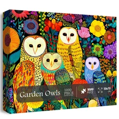 Bboldin 1000 db-os puzzle - Garden Owls (PT-1243)