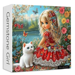 Bboldin 1000 db-os puzzle - Gemstone Girl (PT-708)