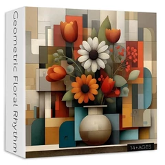Bboldin 1000 db-os puzzle - Geometric Floral Rhythm (PT-1253)