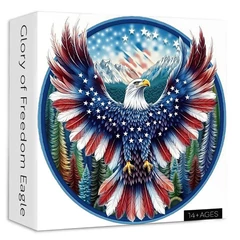 Bboldin 1000 db-os puzzle - Glory of Freedom Eagle (PT-1200)