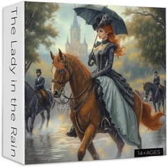 Bboldin 1000 db-os puzzle - Lady in the Rain (PT-1242)