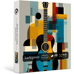Bboldin 1000 db-os puzzle - Modern Art Guitar (PT-714)