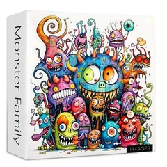 Bboldin 1000 db-os puzzle - Monster Family (PT-903)