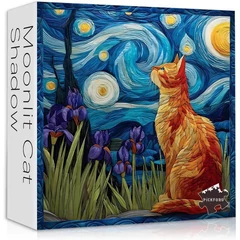 Bboldin 1000 db-os puzzle - Moonlit Cat Shadow (PT-510)
