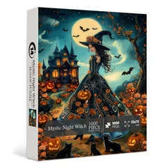 Bboldin 1000 db-os puzzle - Mystic Night Witch (PT-301)