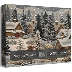 Bboldin 1000 db-os puzzle - Night of Winter (PT-1080)