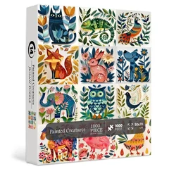 Bboldin 1000 db-os puzzle - Painted Creatures (PT-1259)