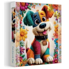 Bboldin 1000 db-os puzzle - Patchwork Pup (PT-1191)