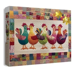 Bboldin 1000 db-os puzzle - Patchwork Rooster (PT-428)