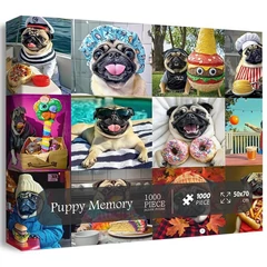 Bboldin 1000 db-os puzzle - Puppy Memory (PT-21)