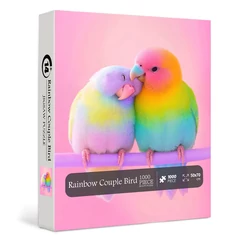 Bboldin 1000 db-os puzzle - 
Rainbow Couple Bird (PT-278)