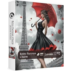 Bboldin 1000 db-os puzzle - Retro Parisian Charm (PT-332)