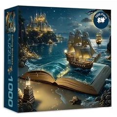 Bboldin 1000 db-os puzzle - Sailing Booksea (PT-1045)